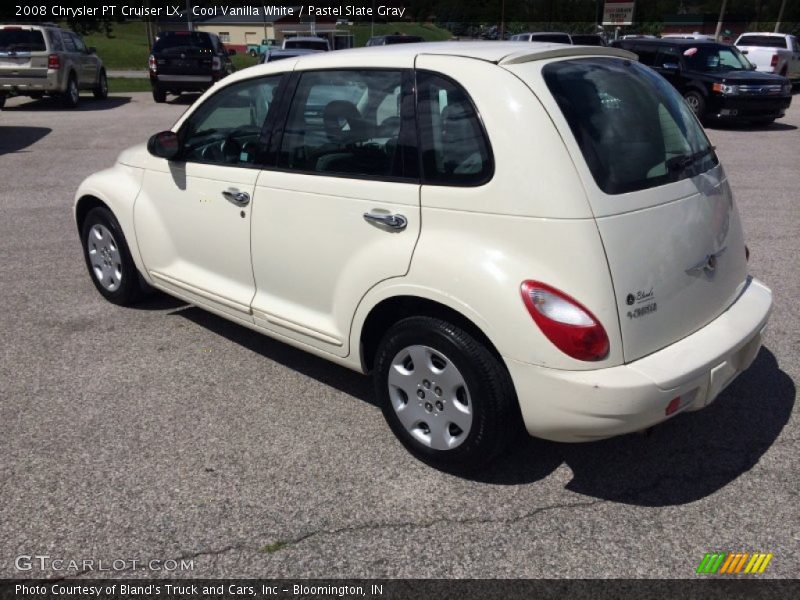 Cool Vanilla White / Pastel Slate Gray 2008 Chrysler PT Cruiser LX