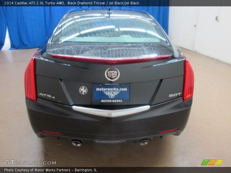 Black Diamond Tricoat / Jet Black/Jet Black 2014 Cadillac ATS 2.0L Turbo AWD