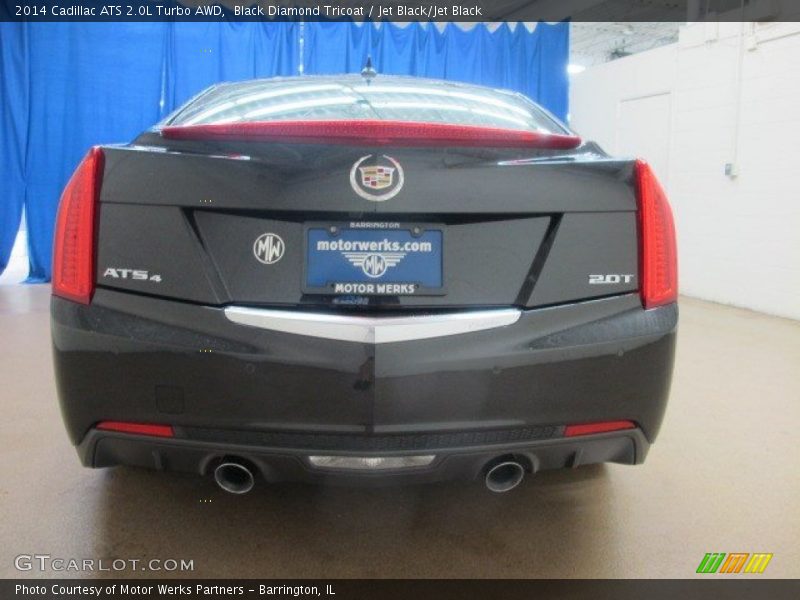 Black Diamond Tricoat / Jet Black/Jet Black 2014 Cadillac ATS 2.0L Turbo AWD