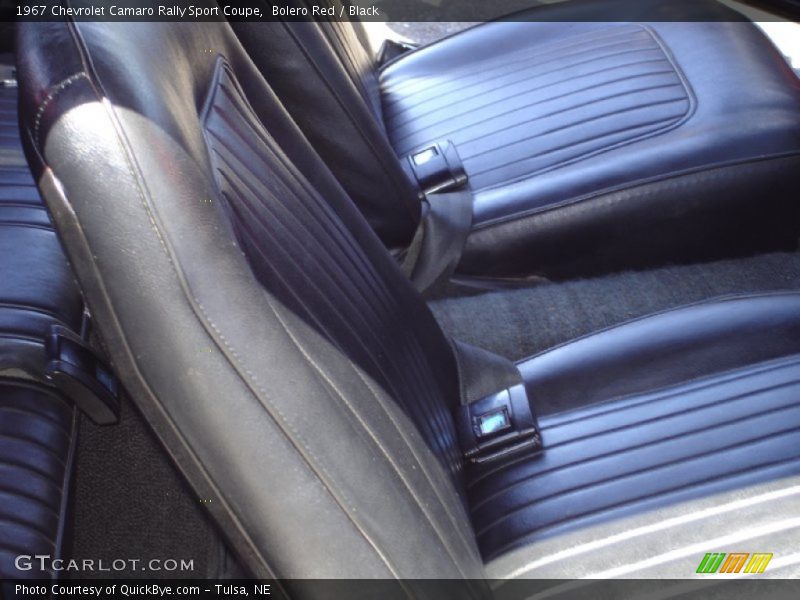 Bolero Red / Black 1967 Chevrolet Camaro Rally Sport Coupe