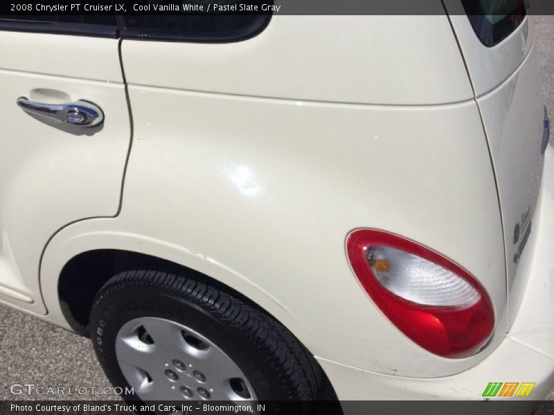 Cool Vanilla White / Pastel Slate Gray 2008 Chrysler PT Cruiser LX