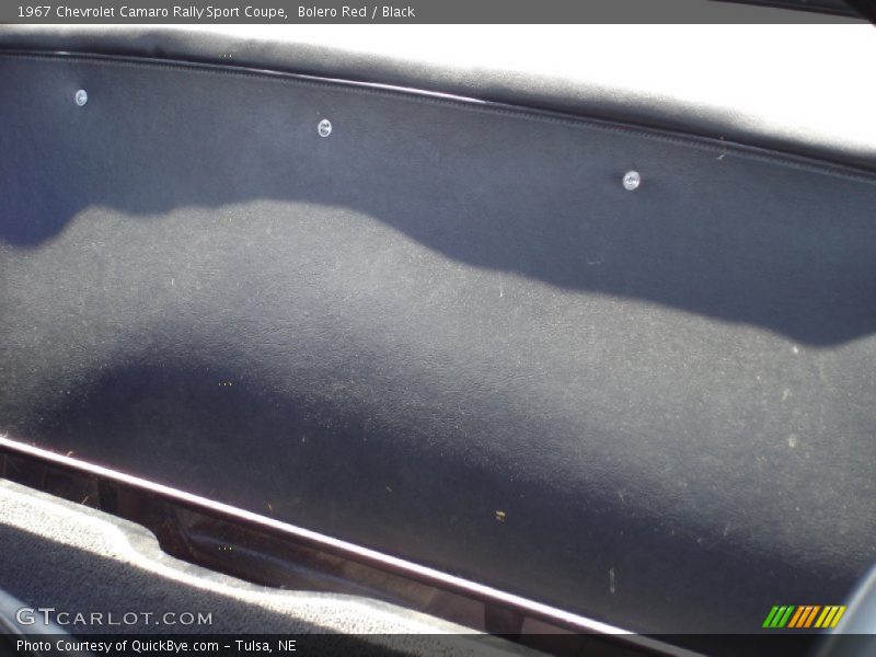 Bolero Red / Black 1967 Chevrolet Camaro Rally Sport Coupe