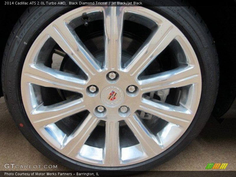 Black Diamond Tricoat / Jet Black/Jet Black 2014 Cadillac ATS 2.0L Turbo AWD