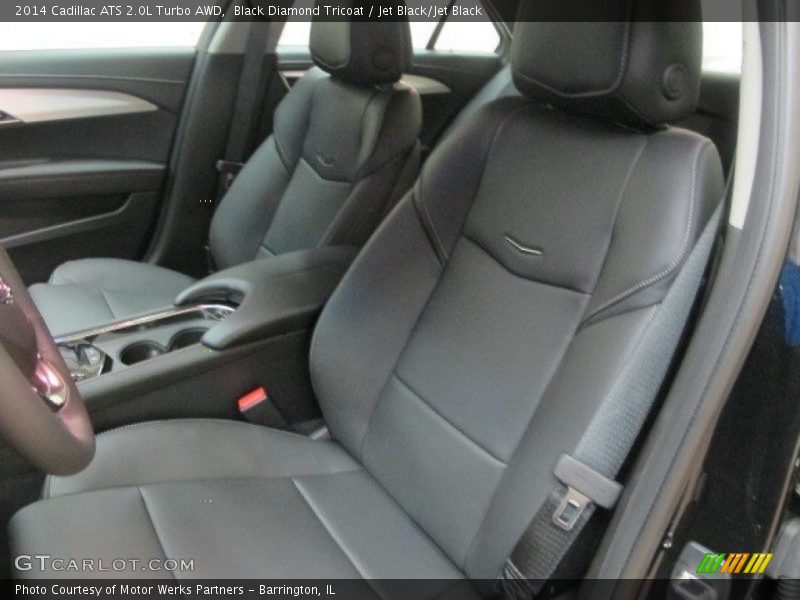 Black Diamond Tricoat / Jet Black/Jet Black 2014 Cadillac ATS 2.0L Turbo AWD