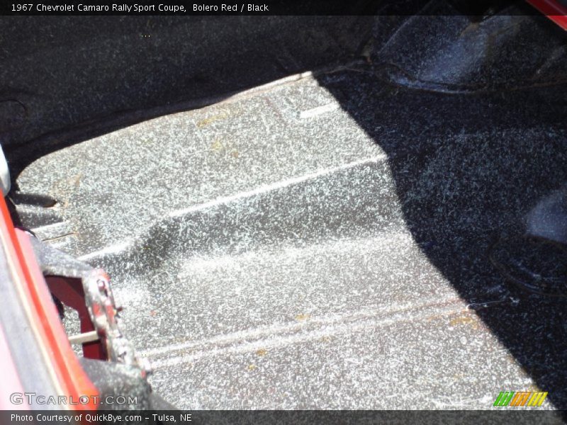 Bolero Red / Black 1967 Chevrolet Camaro Rally Sport Coupe