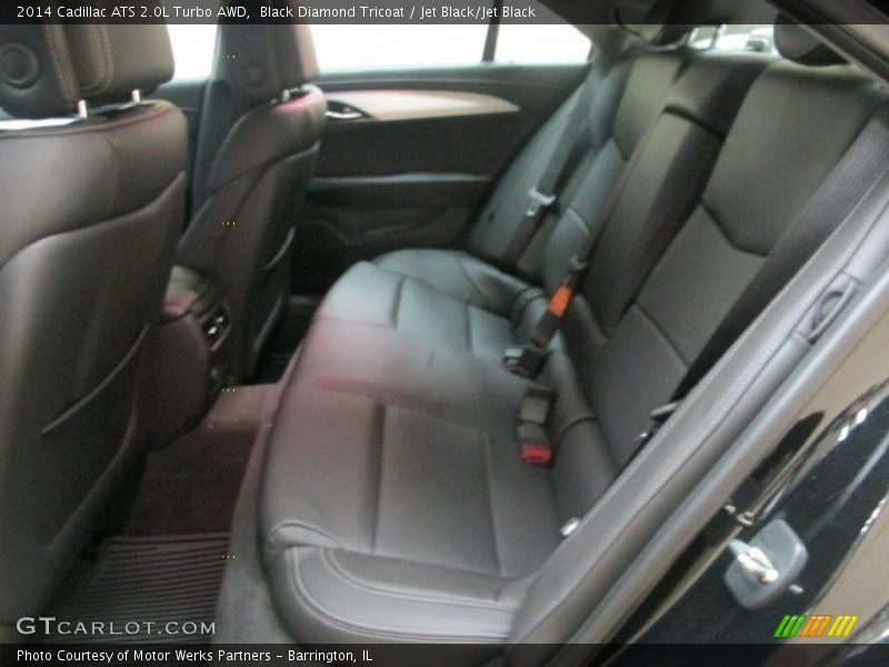 Black Diamond Tricoat / Jet Black/Jet Black 2014 Cadillac ATS 2.0L Turbo AWD