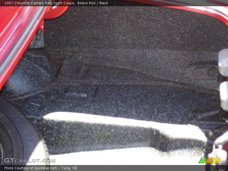 Bolero Red / Black 1967 Chevrolet Camaro Rally Sport Coupe