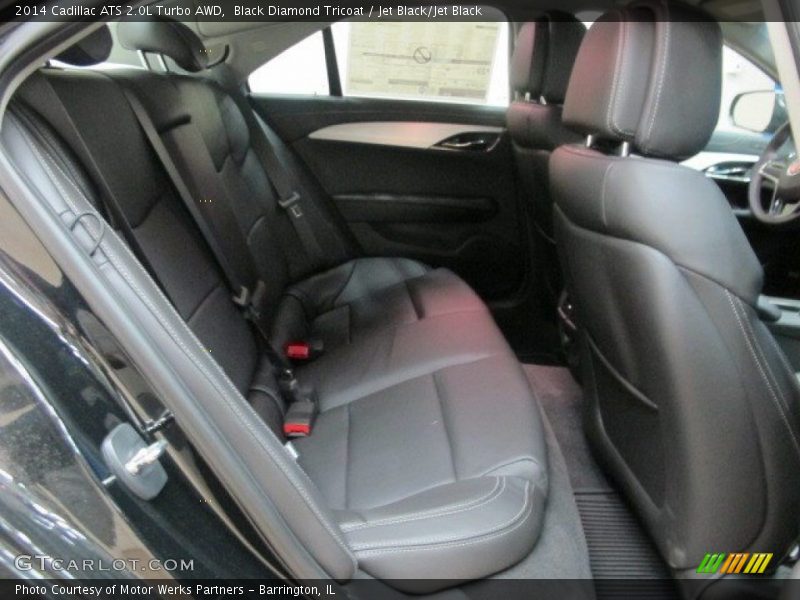 Black Diamond Tricoat / Jet Black/Jet Black 2014 Cadillac ATS 2.0L Turbo AWD