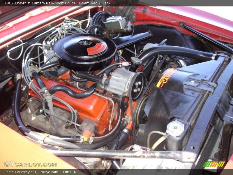  1967 Camaro Rally Sport Coupe Engine - 327 cid Turbo-Fire V8