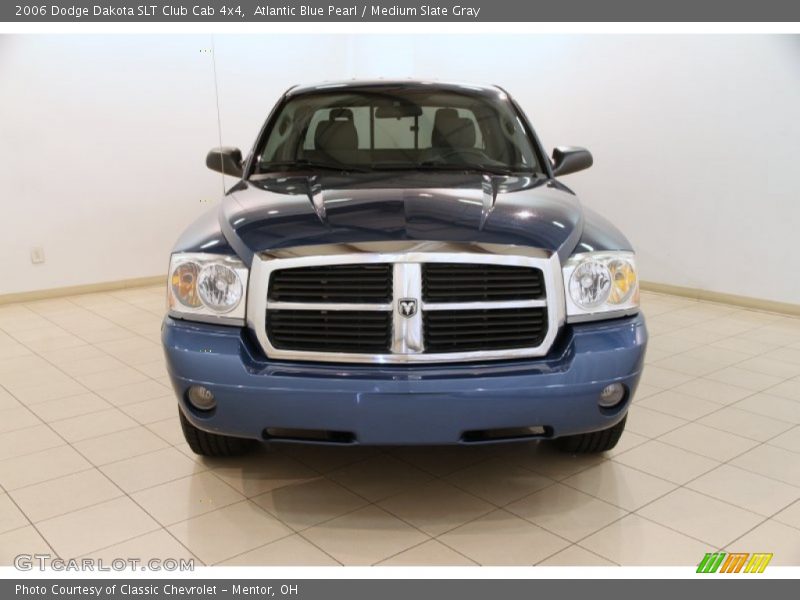 Atlantic Blue Pearl / Medium Slate Gray 2006 Dodge Dakota SLT Club Cab 4x4