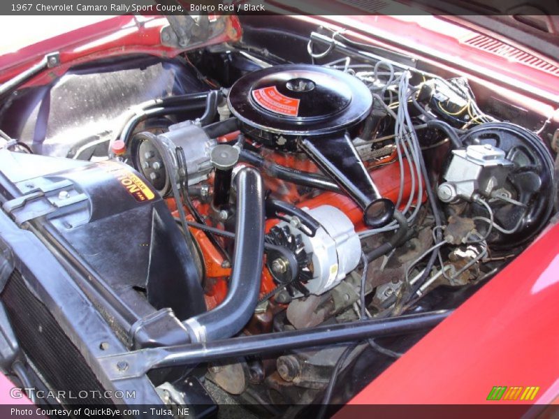  1967 Camaro Rally Sport Coupe Engine - 327 cid Turbo-Fire V8