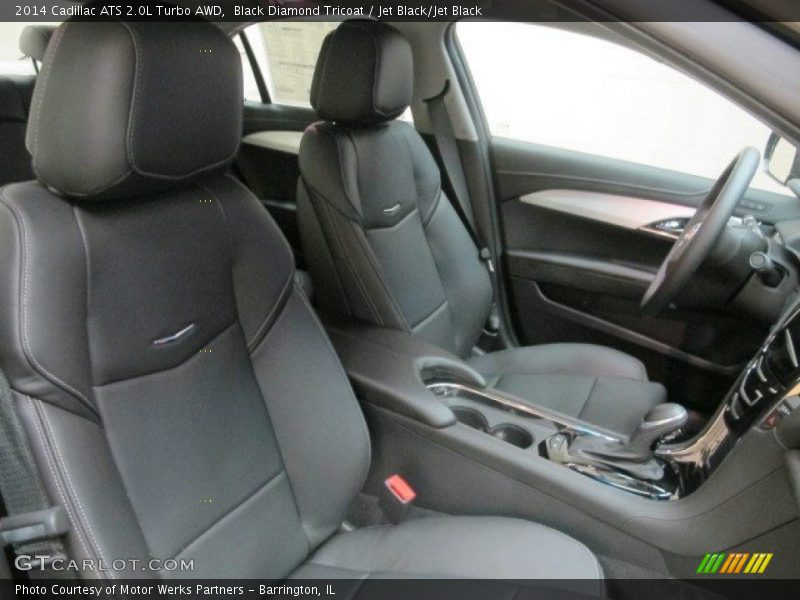 Black Diamond Tricoat / Jet Black/Jet Black 2014 Cadillac ATS 2.0L Turbo AWD