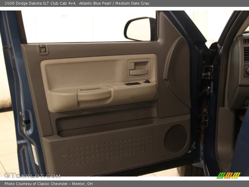 Atlantic Blue Pearl / Medium Slate Gray 2006 Dodge Dakota SLT Club Cab 4x4