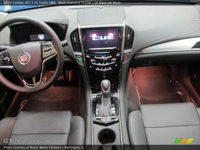 Black Diamond Tricoat / Jet Black/Jet Black 2014 Cadillac ATS 2.0L Turbo AWD
