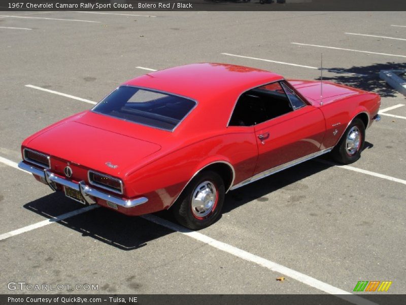 Bolero Red / Black 1967 Chevrolet Camaro Rally Sport Coupe