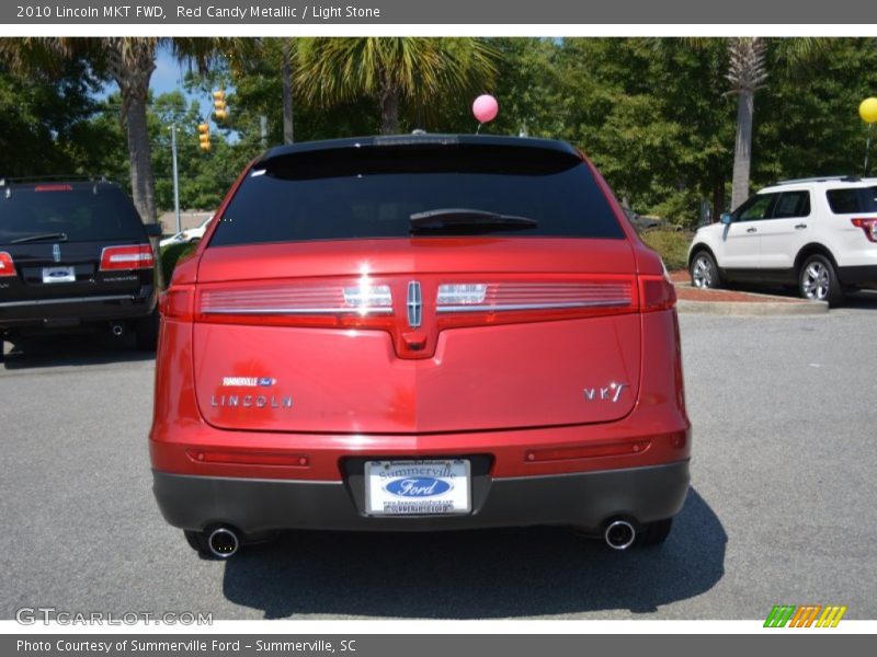 Red Candy Metallic / Light Stone 2010 Lincoln MKT FWD