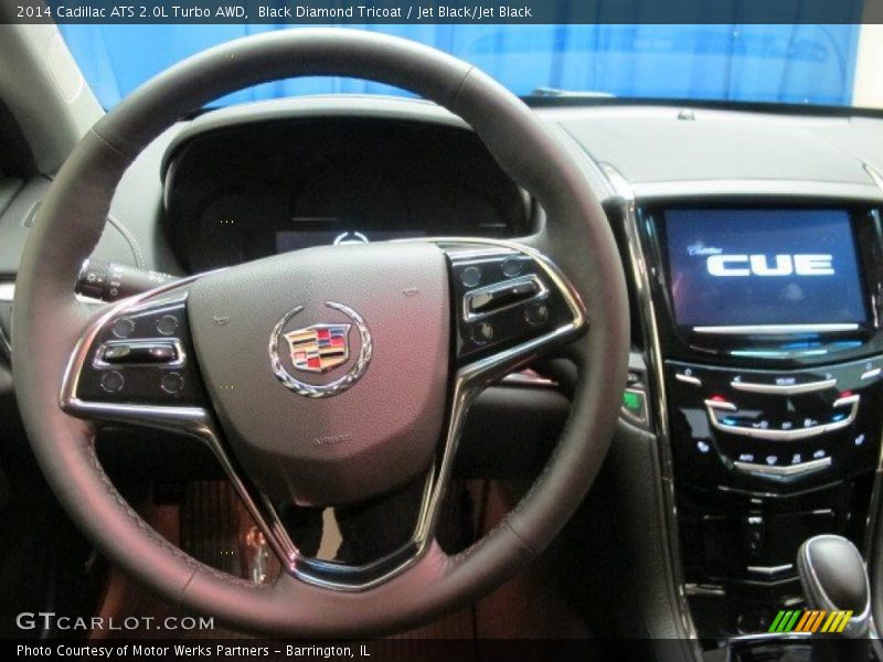 Black Diamond Tricoat / Jet Black/Jet Black 2014 Cadillac ATS 2.0L Turbo AWD