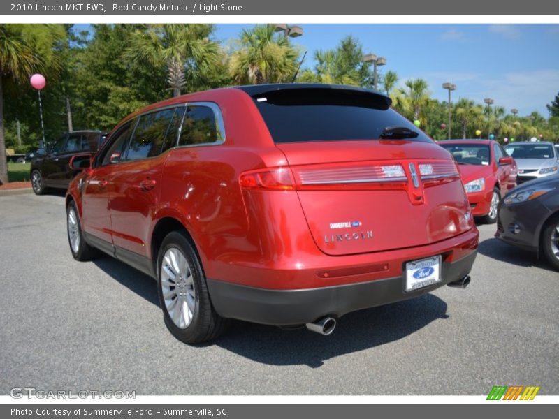 Red Candy Metallic / Light Stone 2010 Lincoln MKT FWD