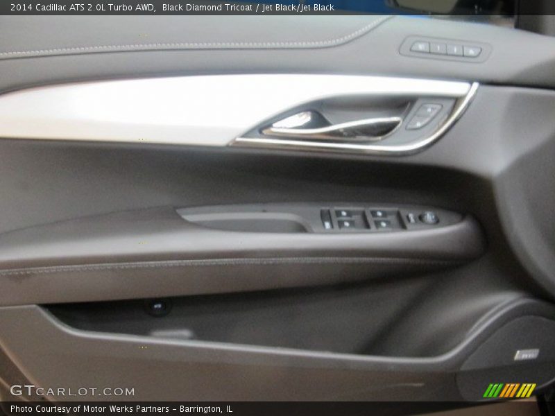 Black Diamond Tricoat / Jet Black/Jet Black 2014 Cadillac ATS 2.0L Turbo AWD