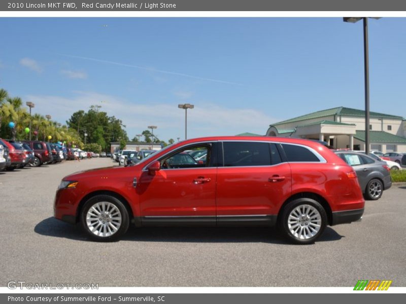 Red Candy Metallic / Light Stone 2010 Lincoln MKT FWD
