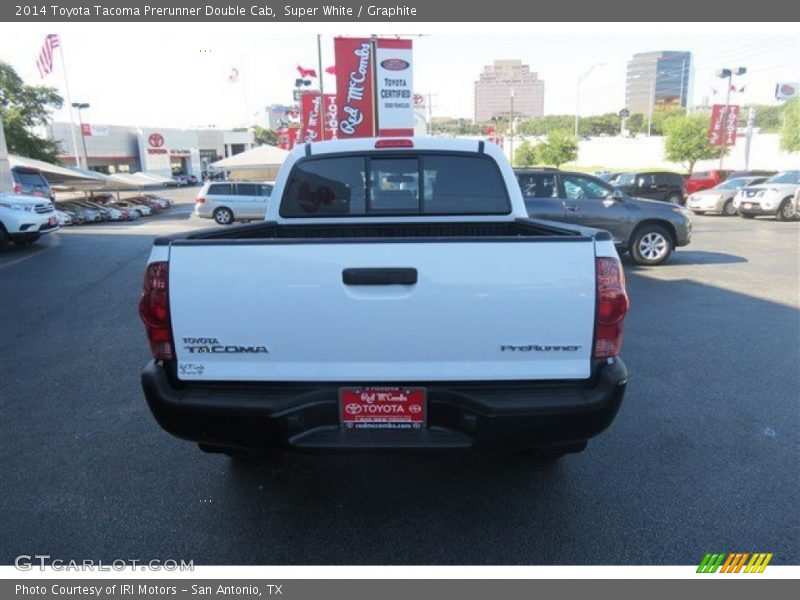 Super White / Graphite 2014 Toyota Tacoma Prerunner Double Cab