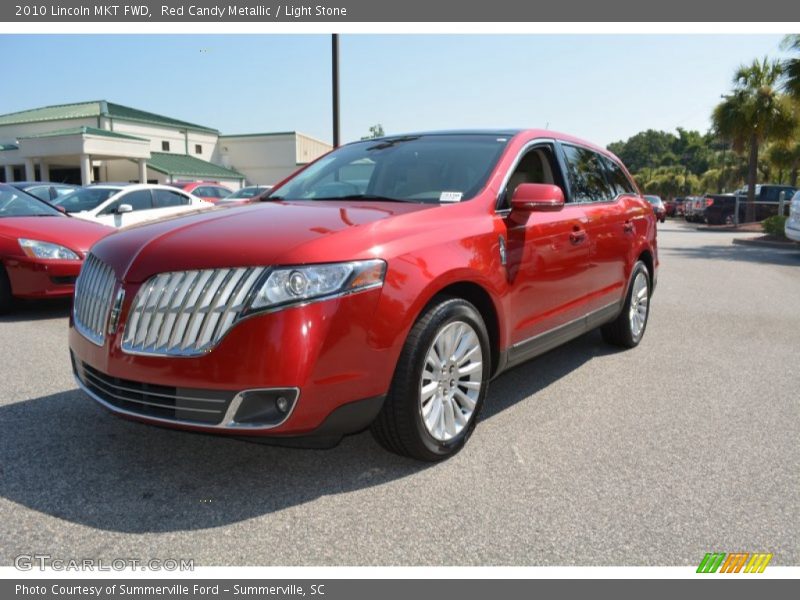 Red Candy Metallic / Light Stone 2010 Lincoln MKT FWD