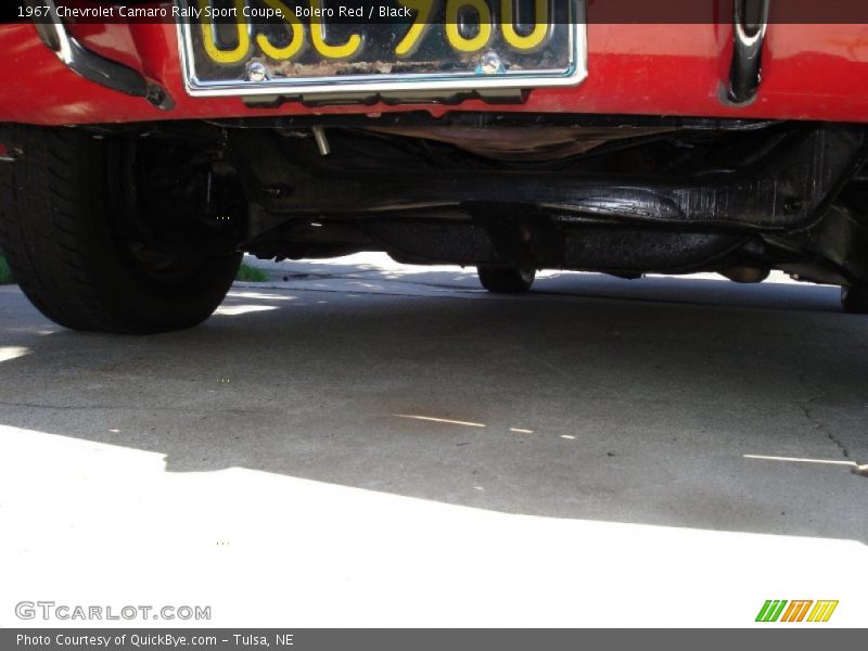 Bolero Red / Black 1967 Chevrolet Camaro Rally Sport Coupe
