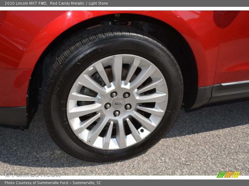 Red Candy Metallic / Light Stone 2010 Lincoln MKT FWD
