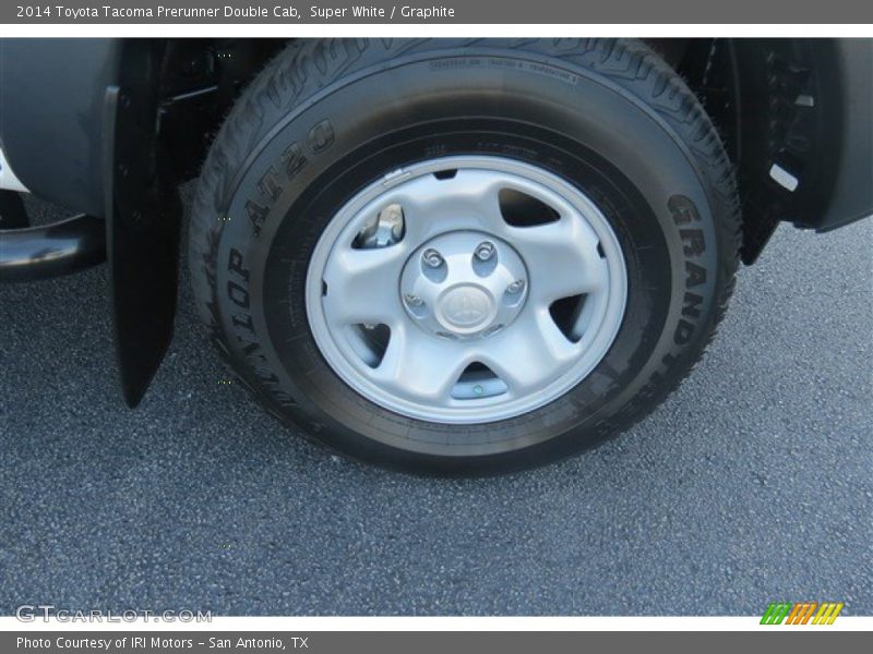 Super White / Graphite 2014 Toyota Tacoma Prerunner Double Cab