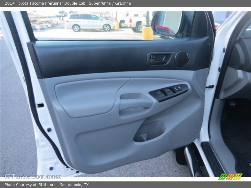 Super White / Graphite 2014 Toyota Tacoma Prerunner Double Cab