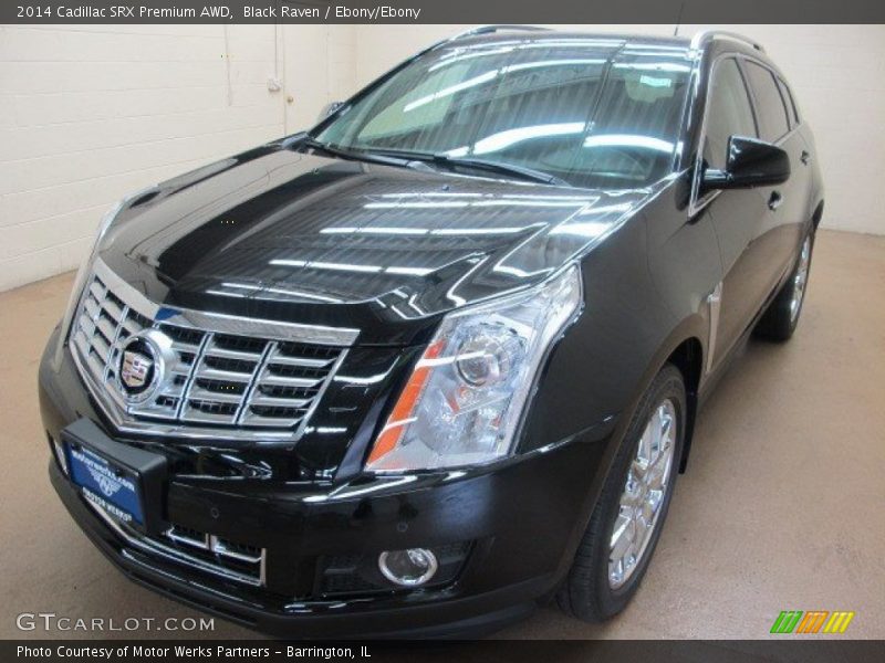 Black Raven / Ebony/Ebony 2014 Cadillac SRX Premium AWD