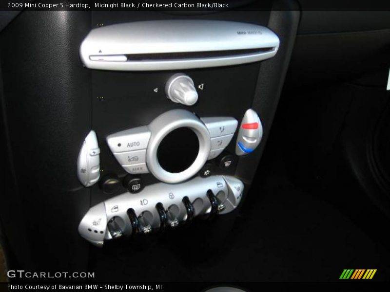Midnight Black / Checkered Carbon Black/Black 2009 Mini Cooper S Hardtop