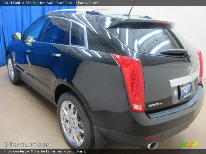 Black Raven / Ebony/Ebony 2014 Cadillac SRX Premium AWD