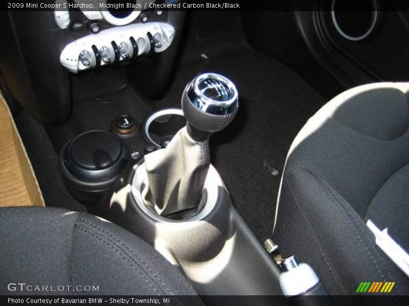 Midnight Black / Checkered Carbon Black/Black 2009 Mini Cooper S Hardtop