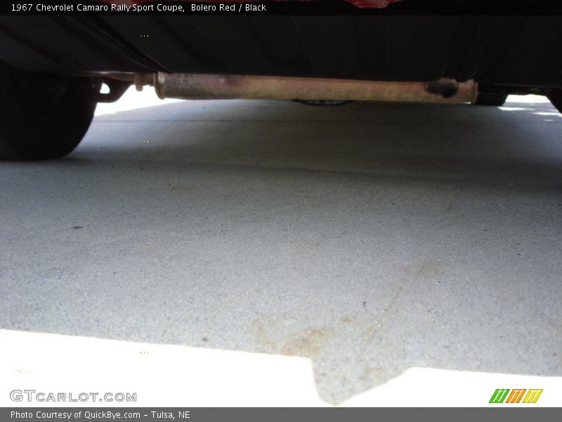 Bolero Red / Black 1967 Chevrolet Camaro Rally Sport Coupe