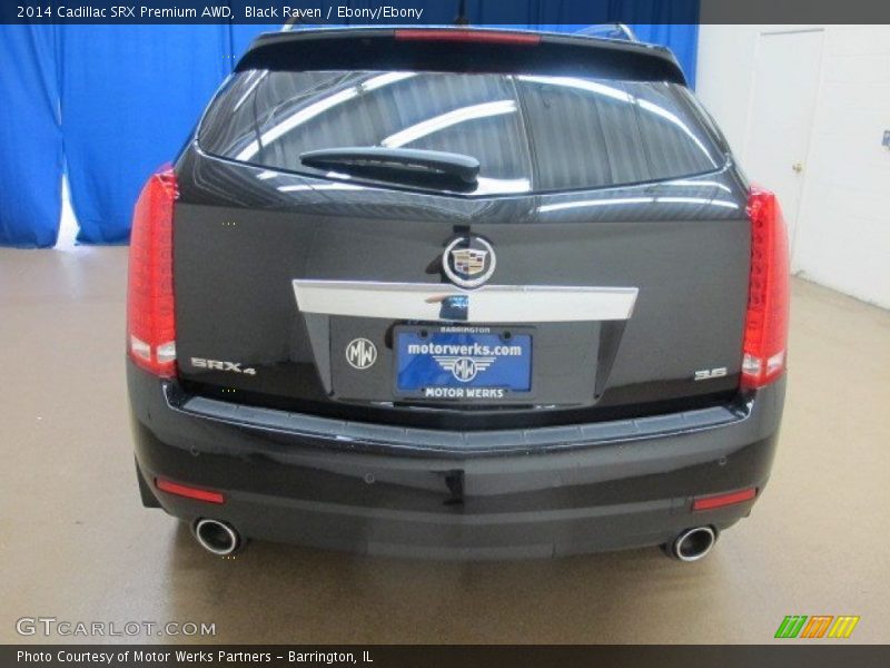 Black Raven / Ebony/Ebony 2014 Cadillac SRX Premium AWD