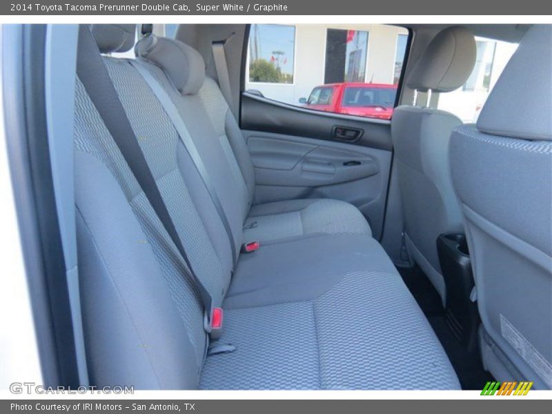Super White / Graphite 2014 Toyota Tacoma Prerunner Double Cab
