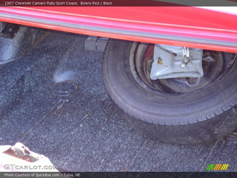  1967 Camaro Rally Sport Coupe Trunk