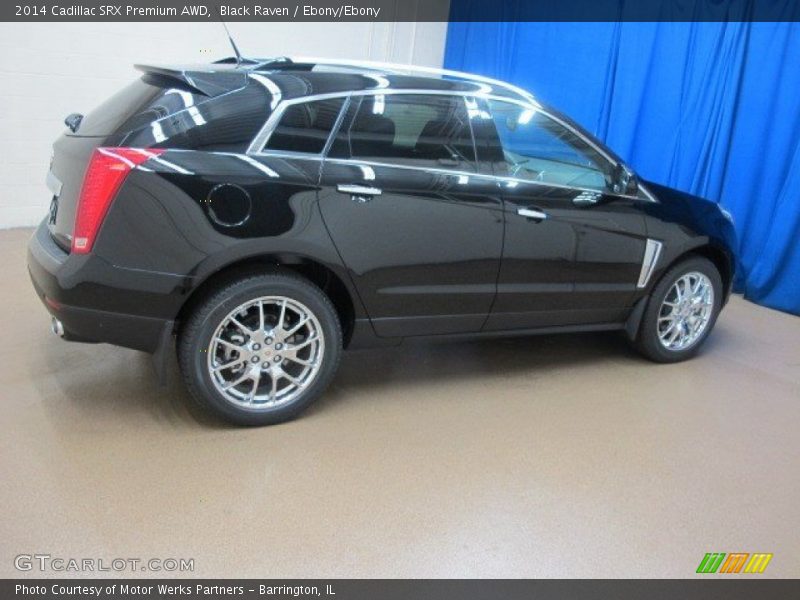 Black Raven / Ebony/Ebony 2014 Cadillac SRX Premium AWD