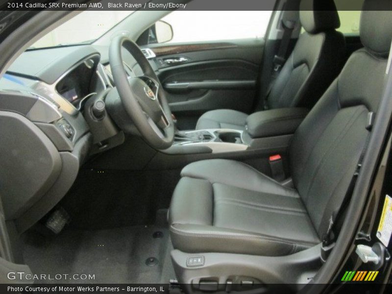 Front Seat of 2014 SRX Premium AWD