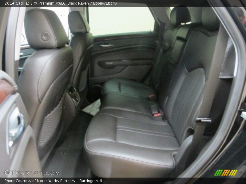 Rear Seat of 2014 SRX Premium AWD