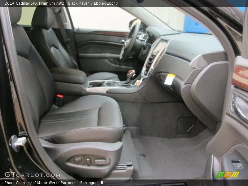 Black Raven / Ebony/Ebony 2014 Cadillac SRX Premium AWD