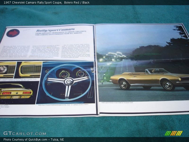 Books/Manuals of 1967 Camaro Rally Sport Coupe