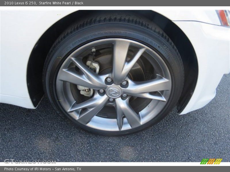 Starfire White Pearl / Black 2010 Lexus IS 250
