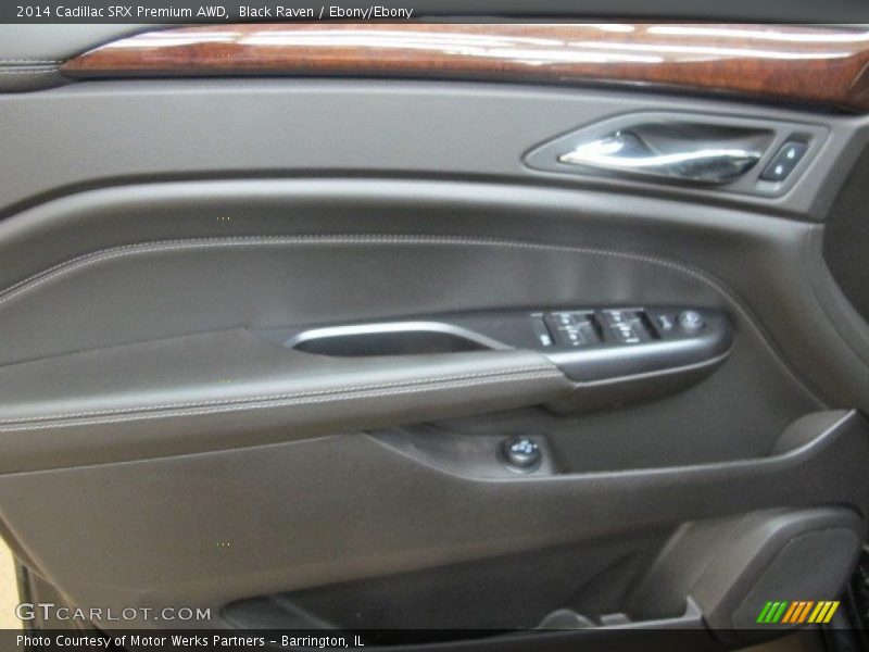 Black Raven / Ebony/Ebony 2014 Cadillac SRX Premium AWD