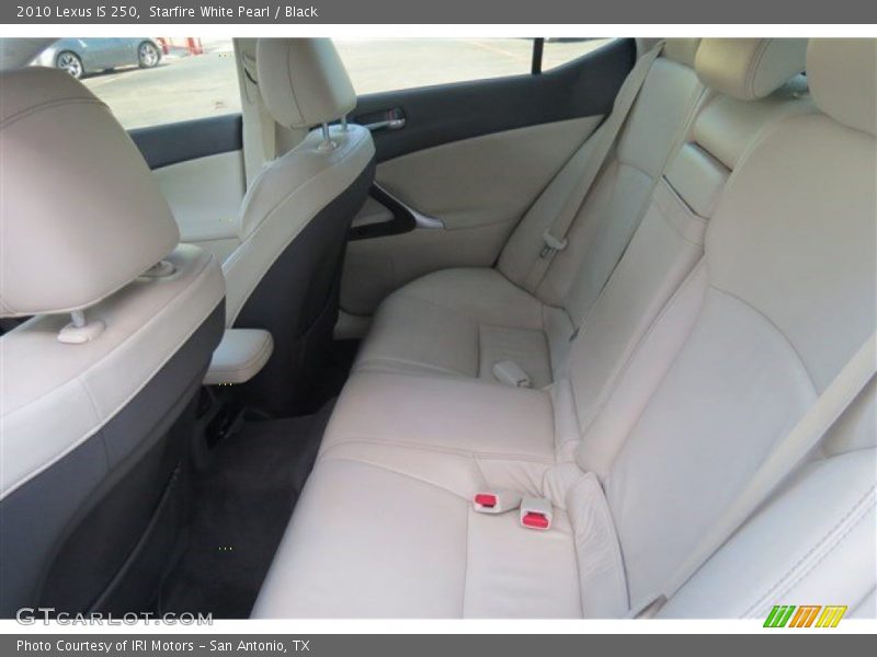 Starfire White Pearl / Black 2010 Lexus IS 250