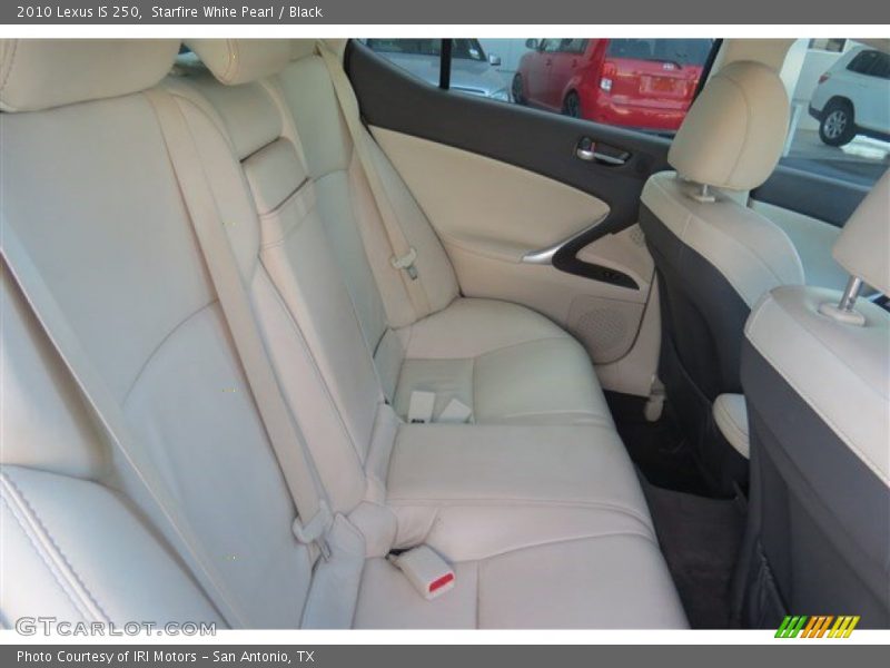 Starfire White Pearl / Black 2010 Lexus IS 250
