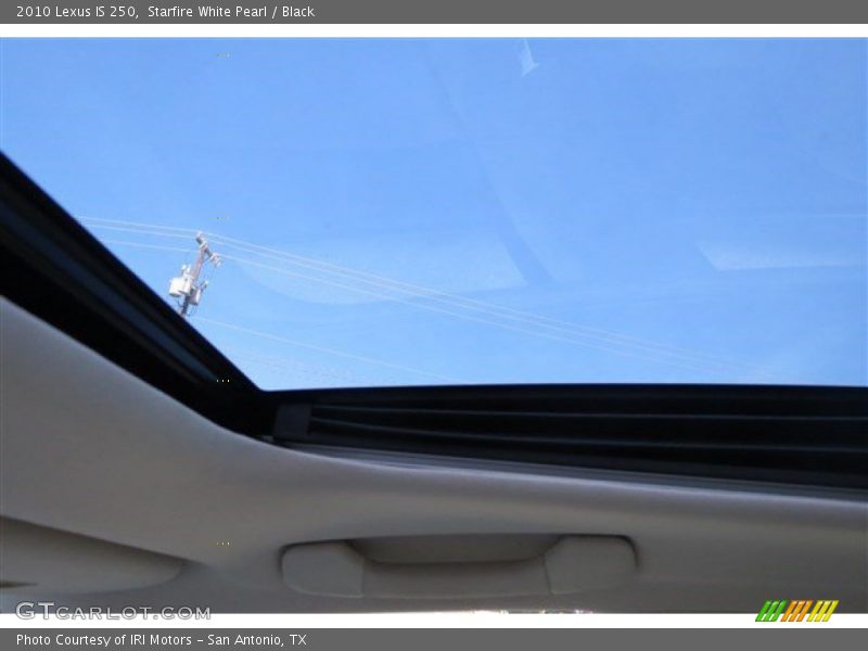 Starfire White Pearl / Black 2010 Lexus IS 250