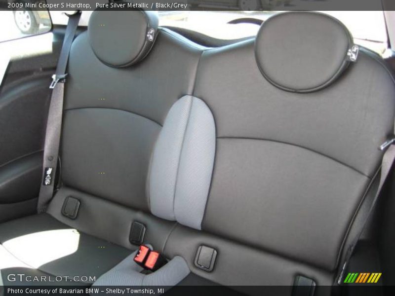 Pure Silver Metallic / Black/Grey 2009 Mini Cooper S Hardtop