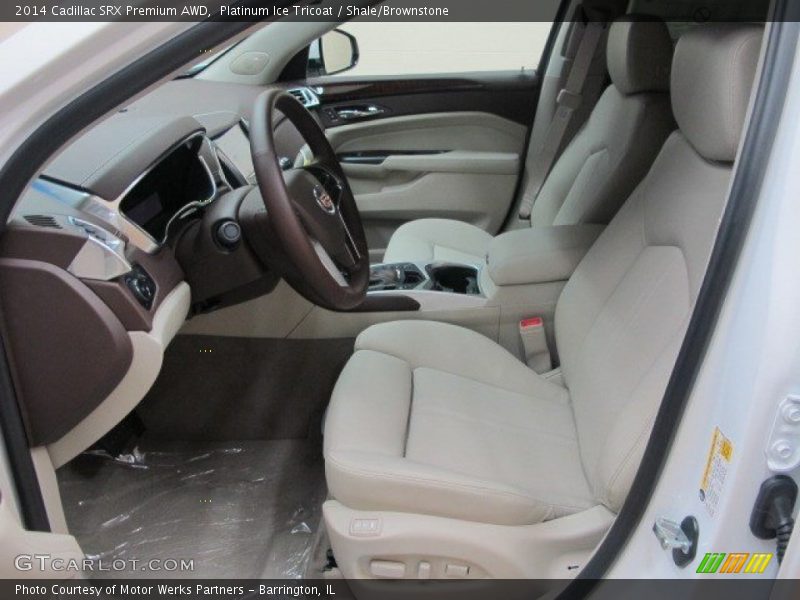  2014 SRX Premium AWD Shale/Brownstone Interior